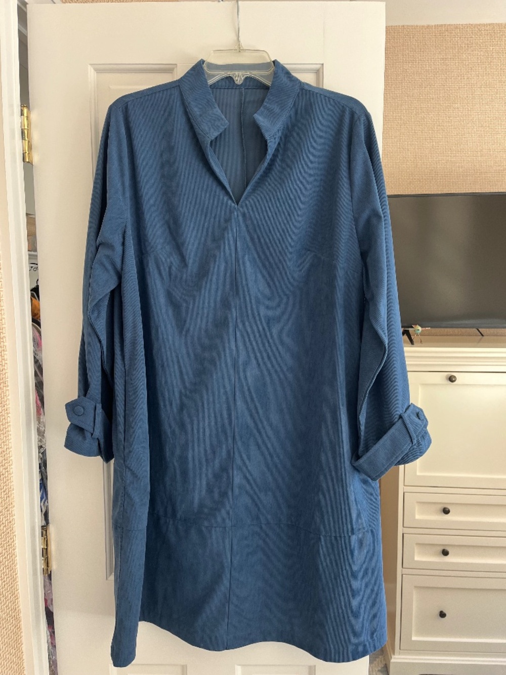 Fall corduroy dress